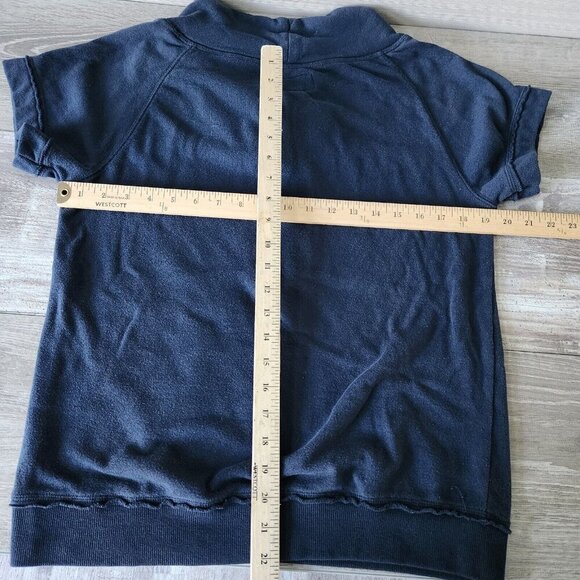 Jansport Vintage Sweatshirt Large Cowl Neck Blue FIU Panthers Florida University - Picture 9 of 11